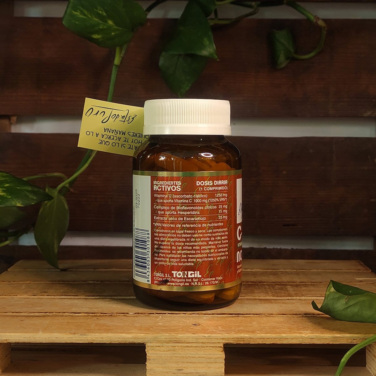VITAMINA C 1000mg (No àcid) - Imatge 2
