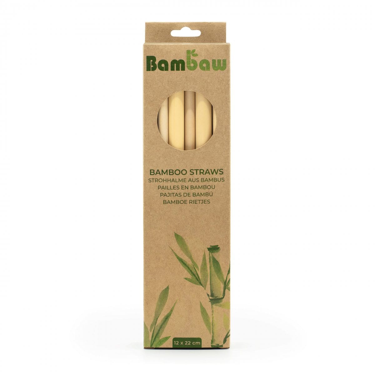 Palletes de bambú 22cm - caixeta de 12 unitats