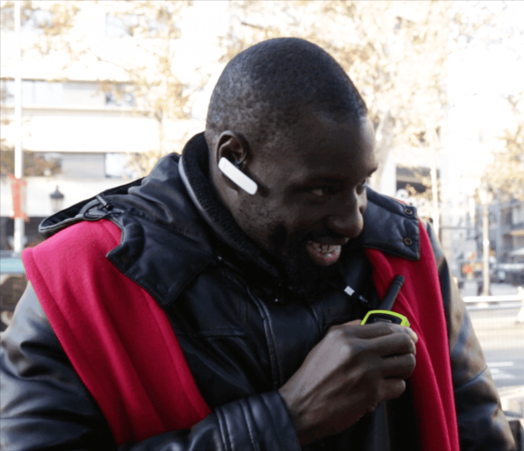 Servei d'auxiliar de control d'accessos