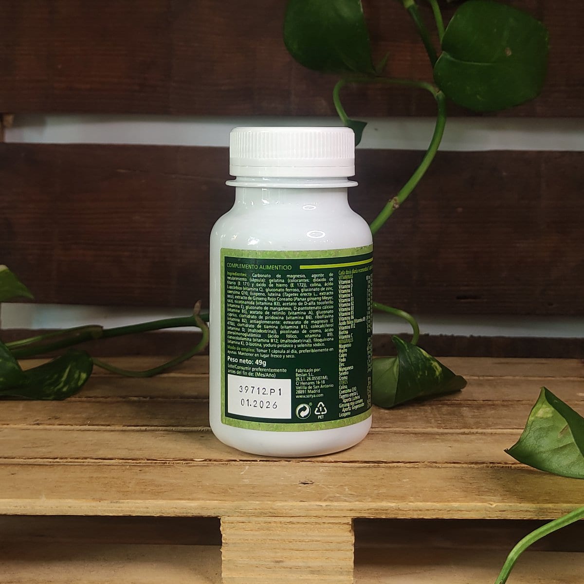 VITAMINA COMPLEX (Q10+Ginseng+Luteína+Licopè) - Imatge 2