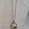 penjoll plata cadena fina diamant brut