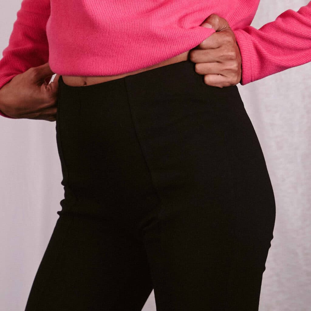 Pantaló legging negre/marró Lotus 5 Pantaló legging negre/marró Lotus - Imatge 5