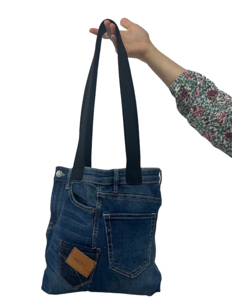 Bossa Tote Bag de tela reutilitzada Bossa Tote Bag de tela reutilitzada