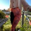 Leggins llargs ÒRIA asimetria negre