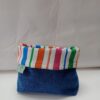 Contenedor de tela reutilizada reversible -UPCYCLED CARTAES