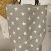 Contenidor de tela reutilitzada de estrelles -UPCYCLED CARTAES
