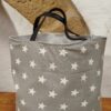 Cistella de tela reutilitzada -UPCYCLED CARTAES-