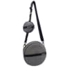 Bossa Circular amb Moneder Full Gris