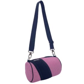 Mini Bolso Basico Rosa Negro