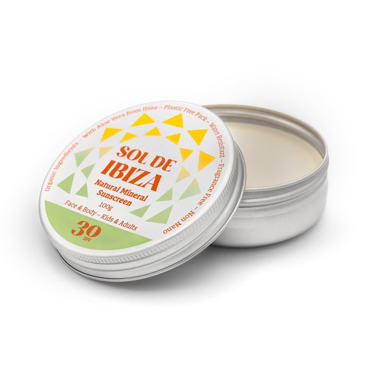 Crema solar llauna ECO Sol de Ibiza SPF30 1 Crema solar llauna ECO Sol de Ibiza SPF30