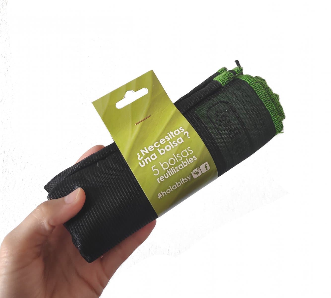 Pack 5 bosses 3kg reutilitzables per la furita i verdura