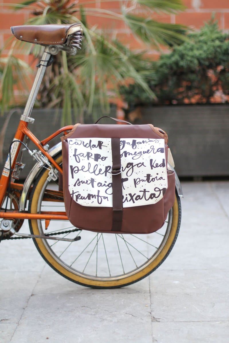 Alforges bicicleta negra - Imatge 2