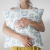 Funda de coixí peix lluna #telamarinera